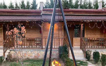 Eskişehirde Doğayla İç İçe Havuzlu Bungalov Ev | 0027